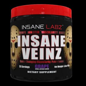 insane veinz supplement container