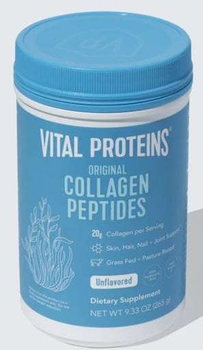 collagen peptides container