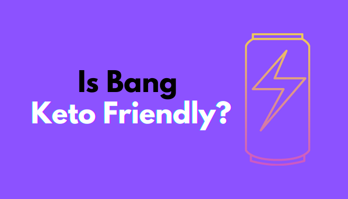A picture of an energy drink with the word is Bang keto friendly