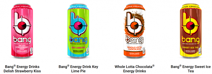 bang energy drinks