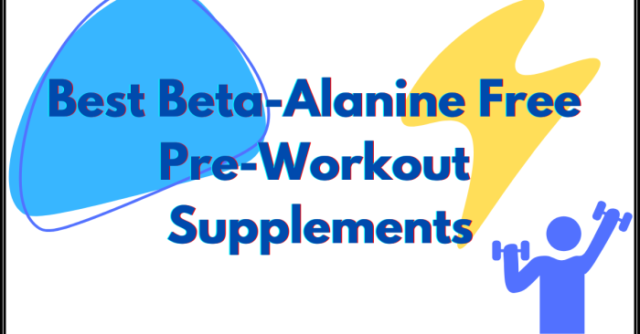 pre-workouts without beta-alanine