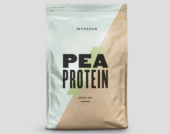 A product image of pea protein powder from MyProtein