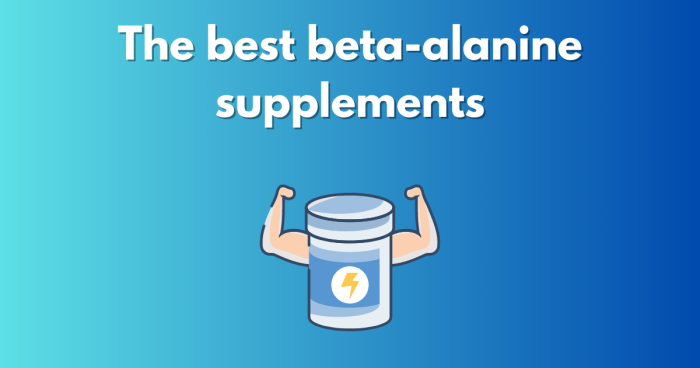 beta-alanine supplements